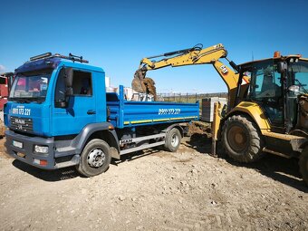 Preprava sypkých materiálov - NOSNOSŤ 8T