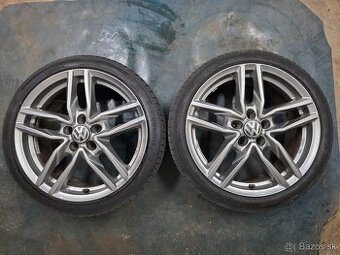 4ks 17" elektrony VW SKODA 7J ET38+215/40R17 6mm