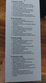 Nový vešiak na uterák