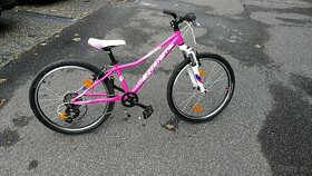 Detský dievčenský bicykel 24", 8-11 rokov, 135-155 cm