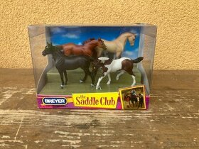 4 x kůň Breyer - The saddle club (mod.5500) - Nový