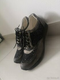 Kožené topánky OJJU veľkosť 38 - 1