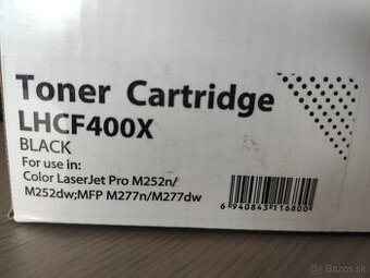 Toner LHCF400X do tlačiarne HP Color LaserJet M252/M277
