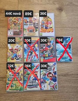 Nintendo Switch hry TOP STAV