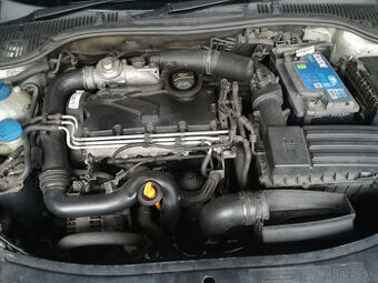 agregat na octavia II 1,9 tdi 77kw BXE motor, vstreky, hlava
