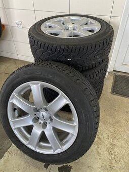 Alu disky 5x112 + zimné 225/55 R17 Audi ALLroad