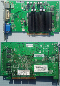 AGP Grafická karta Radeon 9250 128MB