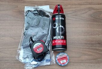 Wurth-Forch balíček pre kutilov;rukavice,meter,mazivo,páska