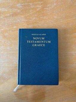 Vydanie Nového zákona v pôvodnej gréčtine Koine