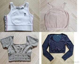 Guess, Marciano tricko, crop top XS - M