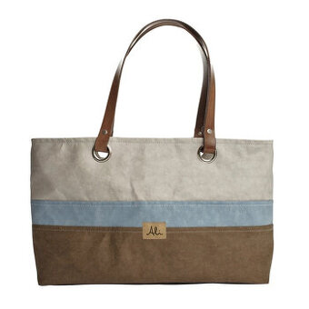 Dámská kabelka Matylda -  z Kraft Texu (prateľného papiera)