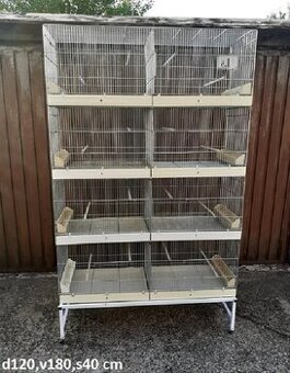 Zostava  4ks Talianskych klietok (ART 402) 120cm