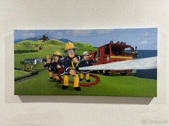 Obraz požiarnik Sam