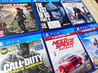 Playstation 4 hry - PS4 Hry - DVD, Pro Enhanced s obalmi /