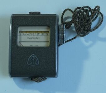 Expozimeter Metra Blansko Exposimet – funkčný, retro