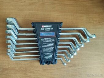 {03} 8-dielna súprava prstencových kľúčov Parkside