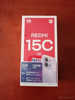 Xiaomi Redmi 15C 8GB 128 GB black
