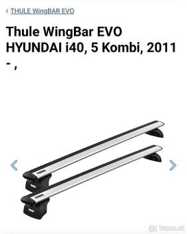 Thule WingBar EVO, HYUNDAI i40 Kombi