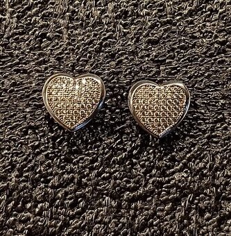 Strieborné náušnice