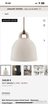 Stropná lampa značky Normann copenhagen