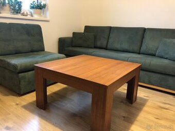 Rozkladacia sedačka,kreslo a stolik