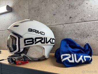 Dámska lyžiarska prilba Briko veľkosť 56 cm.