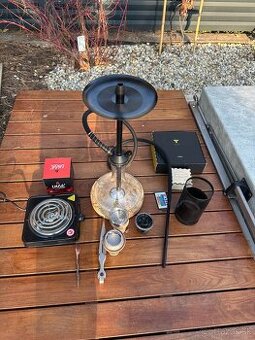 Vodná fajka z nerezové oceli