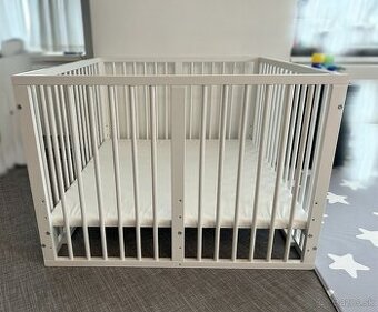 Drevena detska ohradka