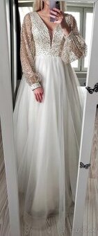 Nádherné svadobné šaty