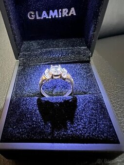 Zlatý dámsky prsteň