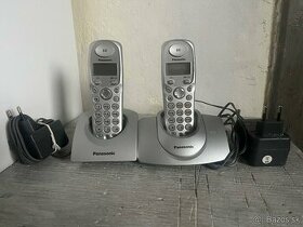 Bezdrotovy telefon Panasonic KX-TG1100CE (2 ks) - 1