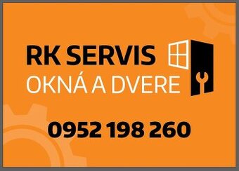 Servis okien/dverí, opravy okien, výmena tesnenia