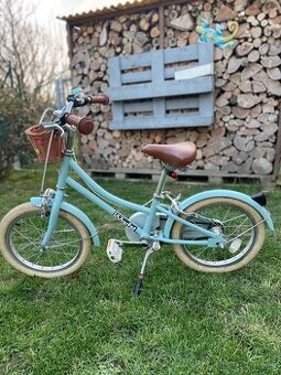 Detský bicykel zn.bobbin veľ.16"+kolobežka zdarma