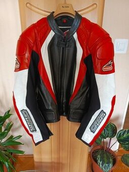 Kožená moto bunda