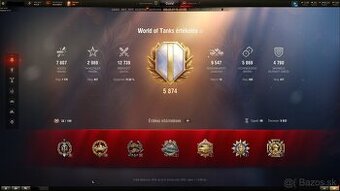 World of tanks účet