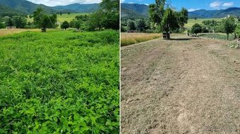 Kosenie , údržba zelene , mulčovanie