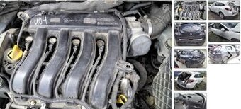 Renault Megane 1.6 2011 predám MOTOR K4M R8, MOTOR K4MR8 PIA