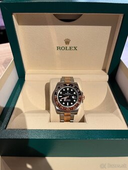 Rolex GMT Master II ,,Rootbeer” full set
