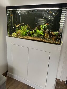 Predám Akvárium so skrinkou 150l