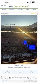 2x lístky Pitbull I’m back Tour 2026 Budapešť