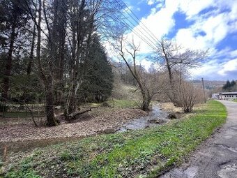 Na predaj lesný rekreačný pozemok Drietoma - Liešna, 6549m2