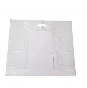 Pevné igelitové tašky s potlačou