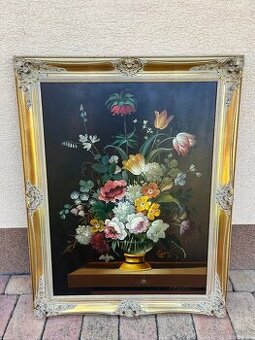 Veľký signovaný obraz