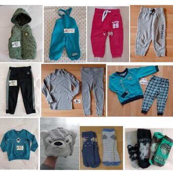 Balík pre chlapčeka v. 86-92 13 ks /+ 2 hračky zadarmo