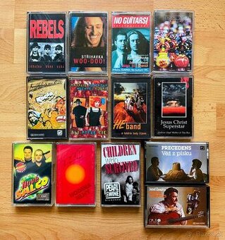 MC kazety - SK a CZ interpreti, skupiny