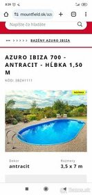 Predám bazén Azuro Ibiza 700 - 1