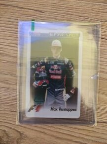 Max Verstappen Rookie Toro Rosso plastová kartička F1