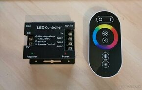 RGB ovládač + diaľkové ovládanie