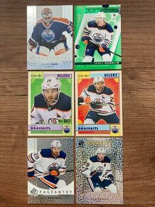 Hokejové kartičky - LOT 6 kusov Edmonton Oilers "2"