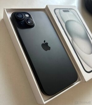 iPhone 15 128GB black - záruka